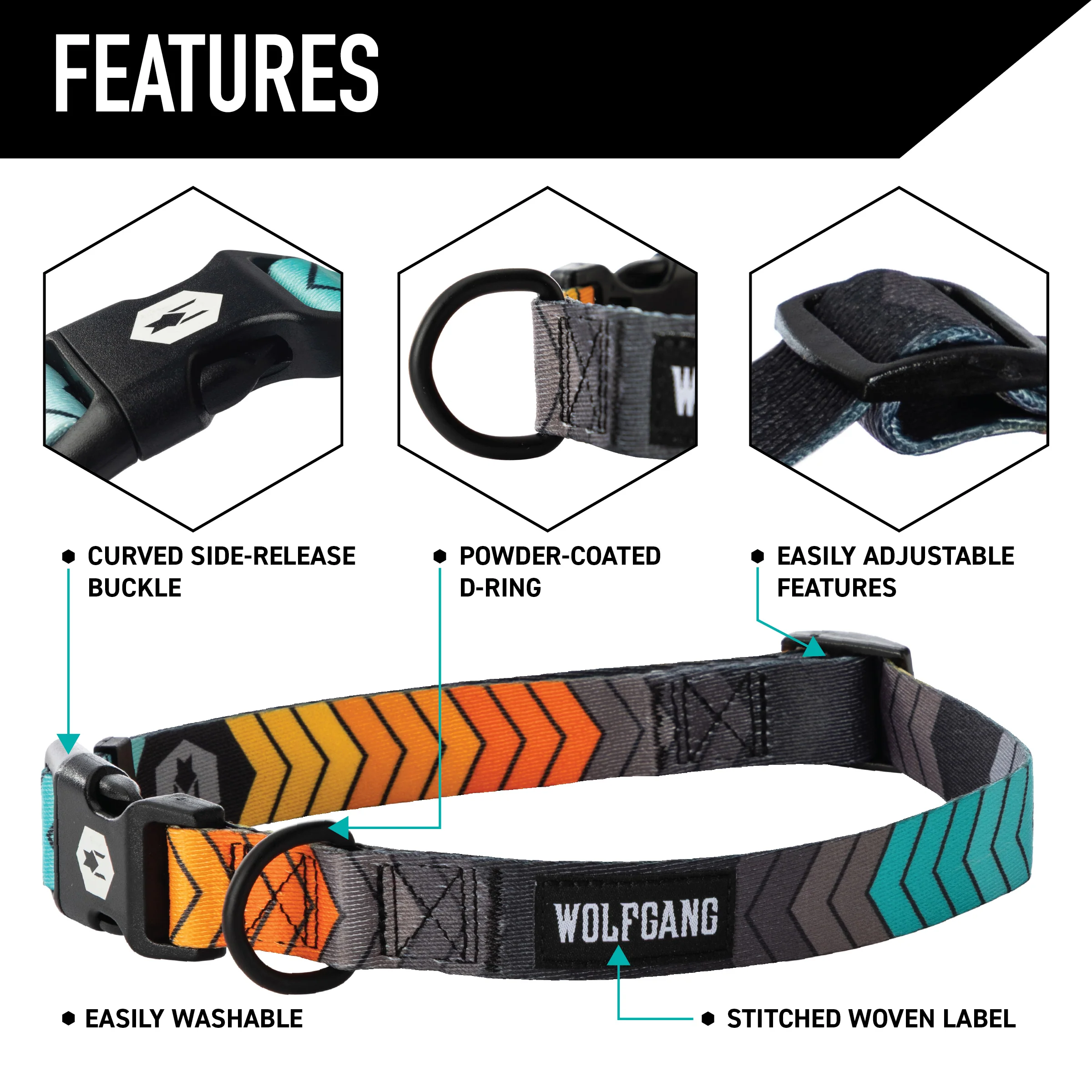 ChevTech Wide Dog Collar - Image 3