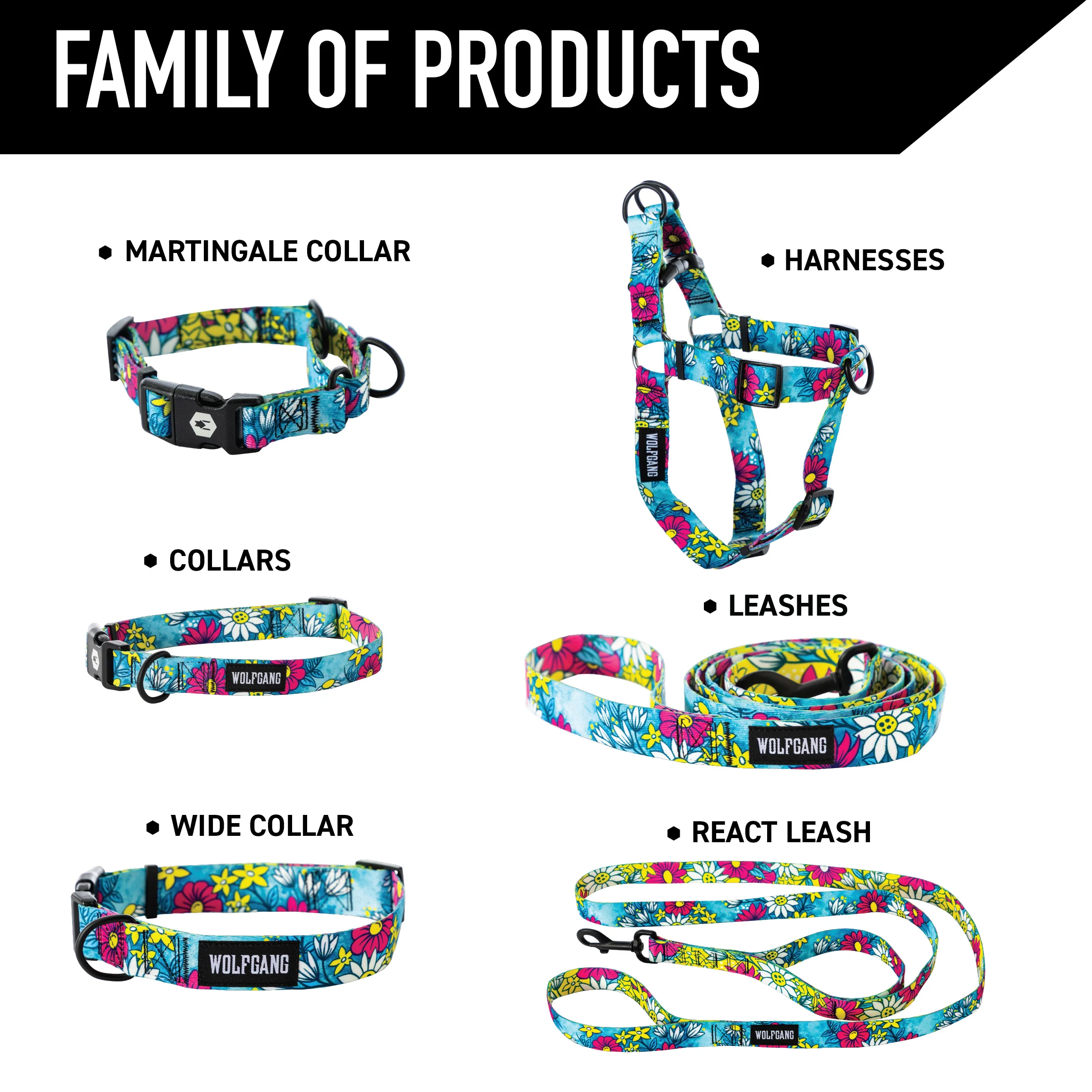 LazyDaisy Wide Dog Collar - Image 4