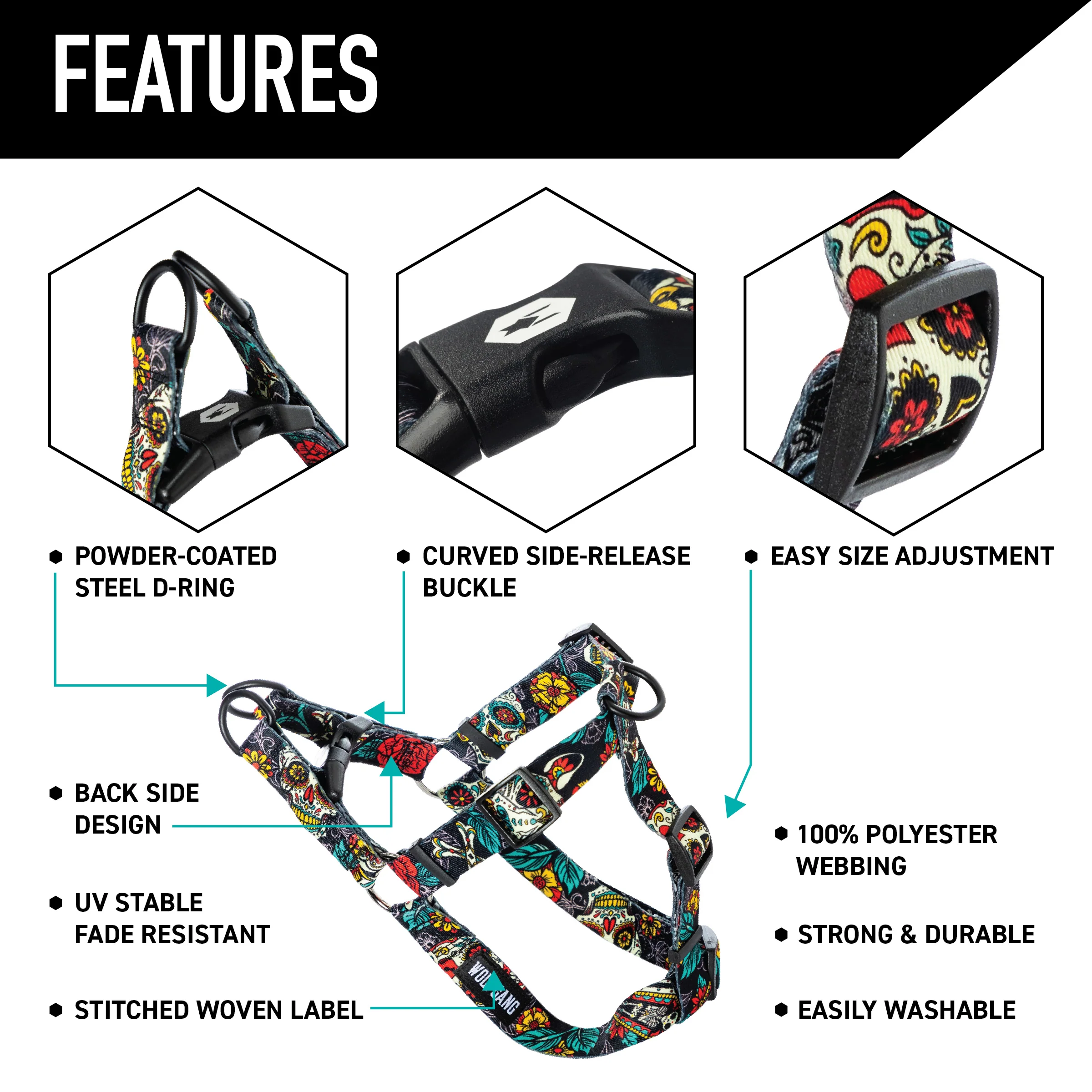 LosMuertos Dog Harness - Image 3