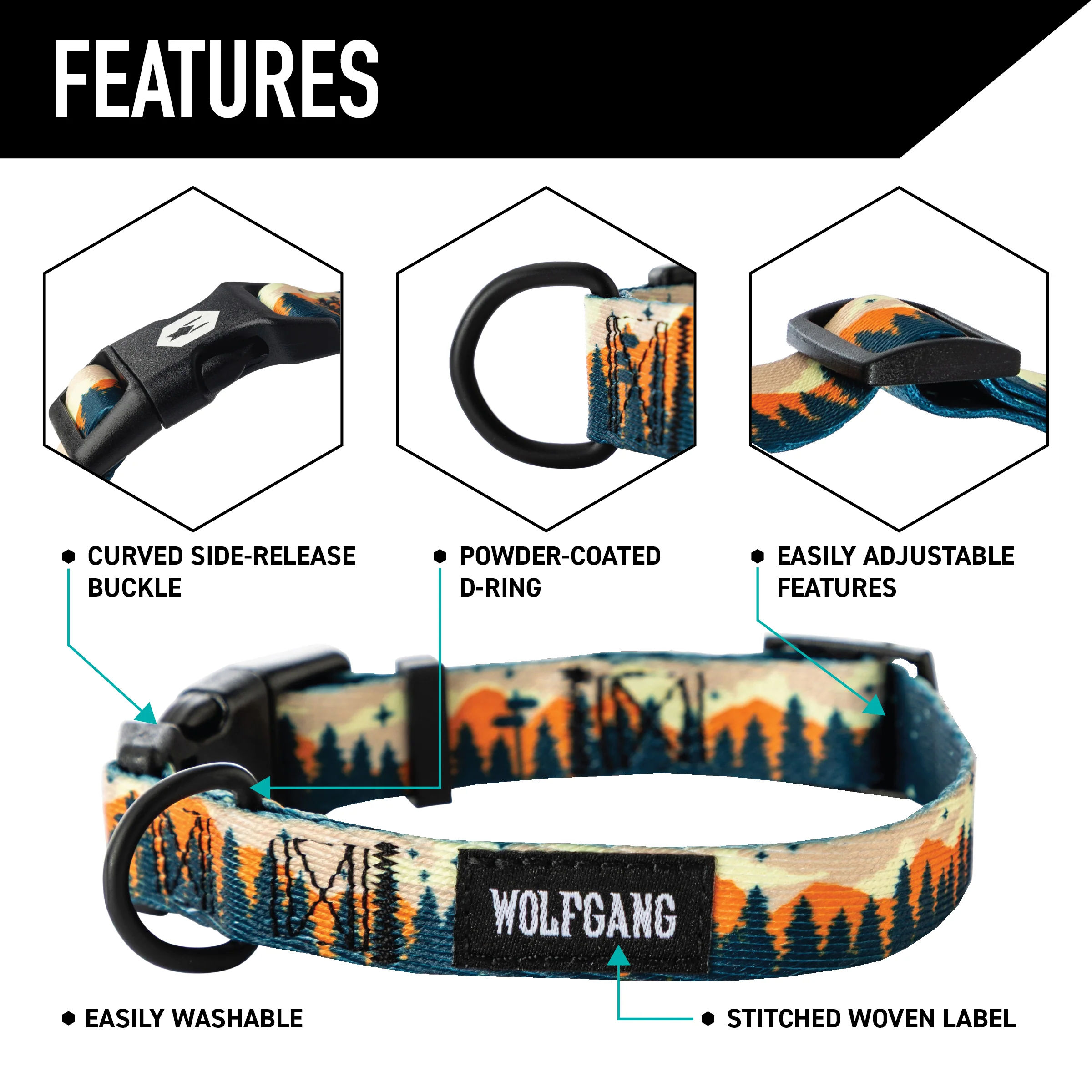 OverLand Wide Dog Collar - Image 3