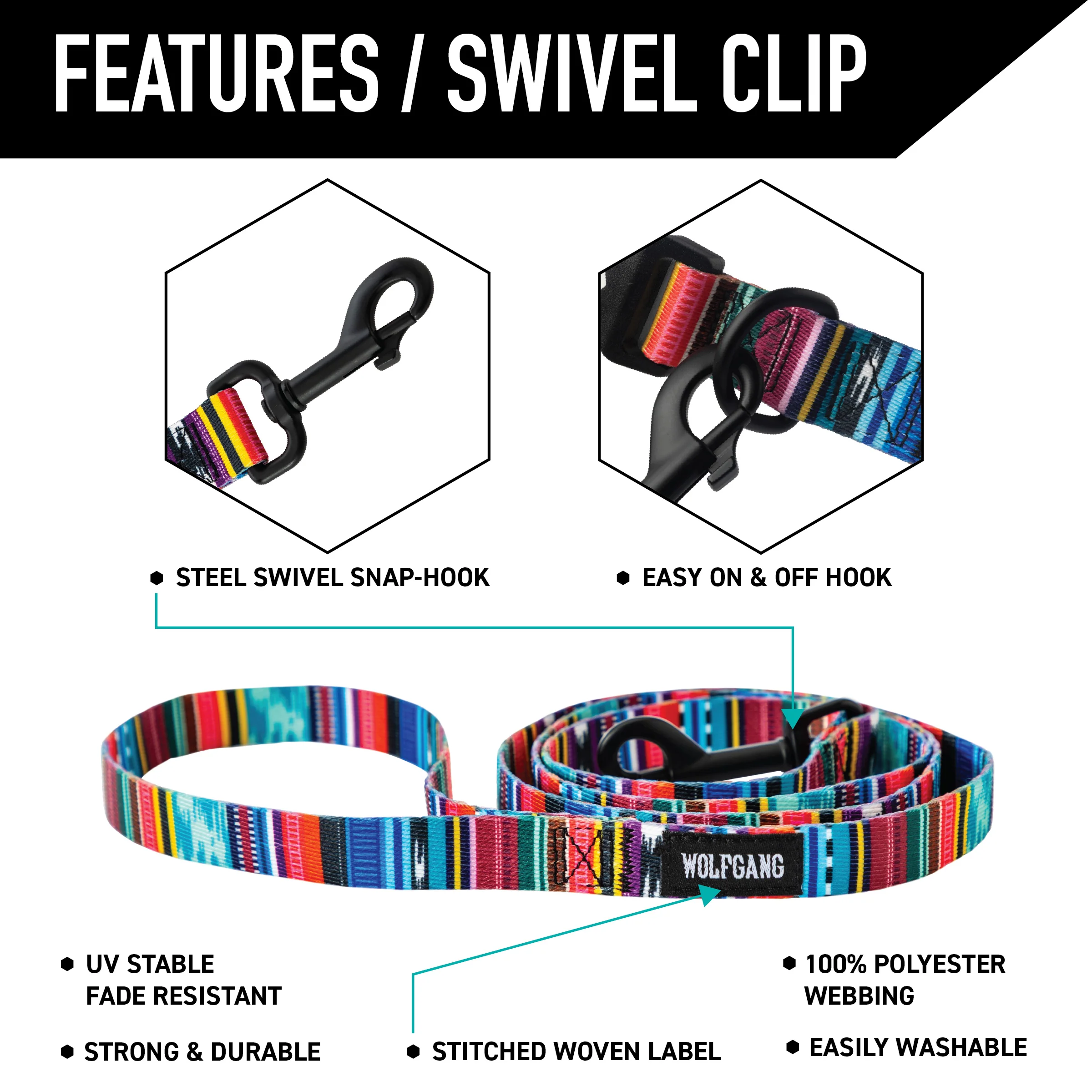 Quetzal Dog Leash - Image 3