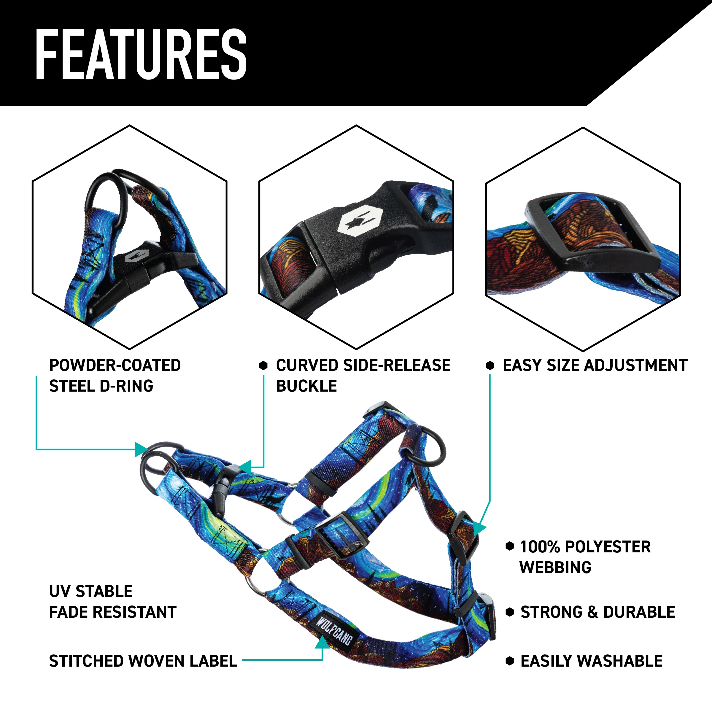 StarryWolf COMFORT DOG HARNESS - Image 3