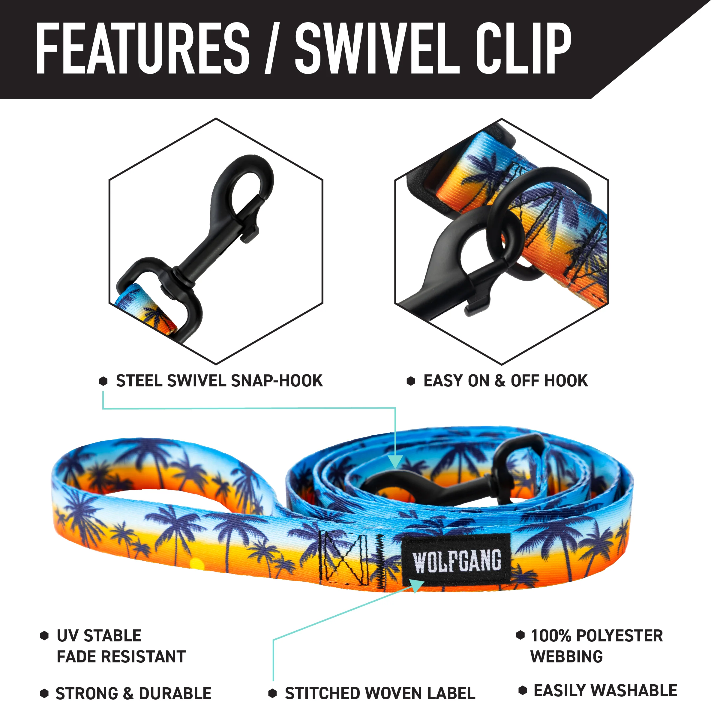 SunsetPalms Dog Leash - Image 3